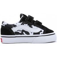 vans zapatillas skate old skool v cow para nina