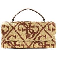 guess bolso de mano kirsten top handle flap para mujer
