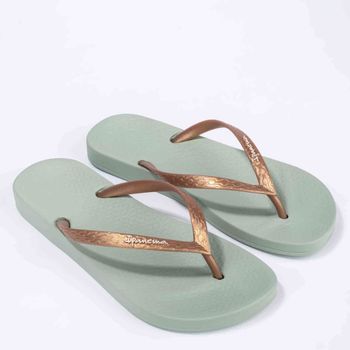 Ipanema Flip Flop Verde IP 81030-AG185 GREEN-GOLD