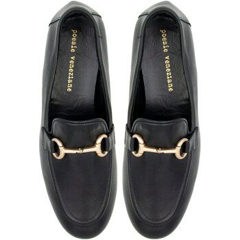 Poesie Veneziane Mocasines JJA65-NERO para mujer