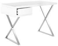 escritorio en mdf plata
