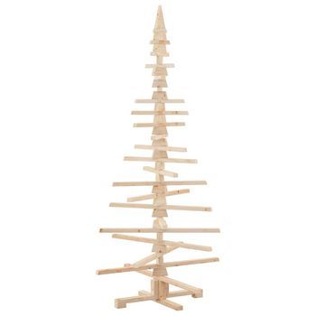 | Árbol De Navidad De Madera | Marrón 180 Cm Madera Maciza De Pino Vidaxl