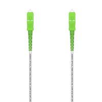 aisens a152-0496 cable de fibra optica 5 m scapc g657a2 blanco