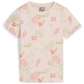 Puma Camiseta Aop para niña