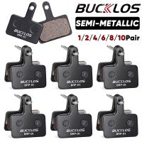 bucklos pastillas de freno de disco semimetalicas para bicicleta de montana pastillas de freno de disco hidraulico semimetalicas para shimano b01s b05s