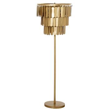 Lampara Pie Dorado