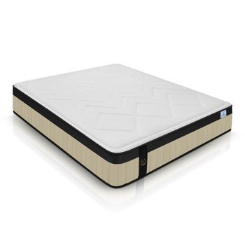 Colchón Visco Gel César, Firmeza Media Para Cama 200x190  Altura 25 Cm - Win Rest