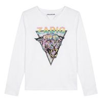 zadig  voltaire camiseta manga larga x15358-10b para nina