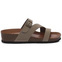 grunland sandalias cb0540kaki para mujer