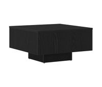 mesa de cafe - mesa de centro - mesa baja roble negro 60 x 60 x 315 cm madera de ingenieria