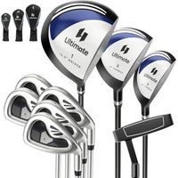 juego completo de palos de golf de 9 piezas para hombre driver de aleacion costway 119 x 15 x 14 cm
