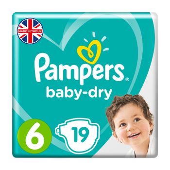 Pampers Baby-Dry Size 6 Nappies