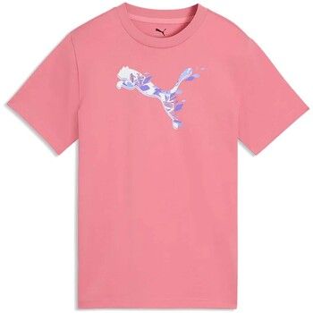 Puma Tops y Camisetas Graphic Floral Cat Tee G para niña