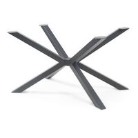 pata de mesa bemeenel 120x75x72 cm - negro encasa