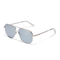 gafas de sol hawkers silver chrome teardrop