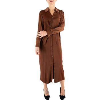 Manila Grace Vestidos Chemisier Manica Lunga para mujer