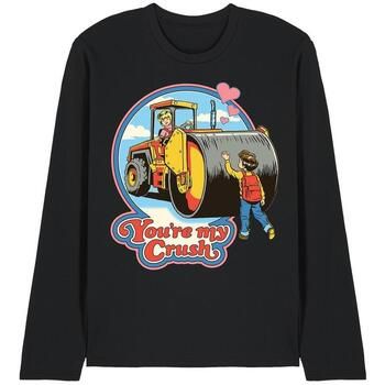 Steven Rhodes Camiseta manga larga You're My Crush para hombre