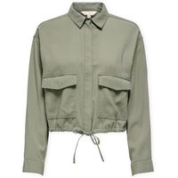 only abrigo aris life jacket - smokey olive para mujer