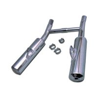 silenciador de escape yamaha xj 600 diversion marving par cilindrico