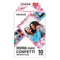 fujifilm papel fotografico instax mini film confetti 10 hojas