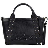 karl lagerfeld bolsa bolso tote kville pequeno con tachuelas para mujer
