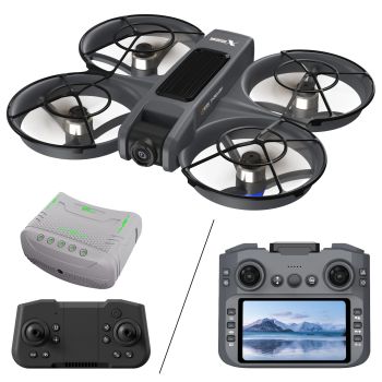 X226 WiFi FPV con gafas / Controlador de pantalla LCD de 5,9 pulgadas HD con doble cámara, flujo óptico ajustable eléctr