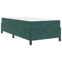 estructura de cama verde oscuro verde y blanco 90 x 190 cm