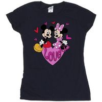 disney camiseta love hearts para mujer