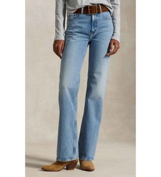 Polo Ralph Lauren para mujer. 211970178001 Jeans bootcut azul (27/32), Casual, Algodón, Denim