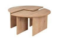 mesa de centro  marron 90 x 90 x 41 cm
