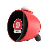 reloj despertador inteligente x8 ai con pantalla lcd de 28 pulgadas asistente de voz soporte multilingue carga por type