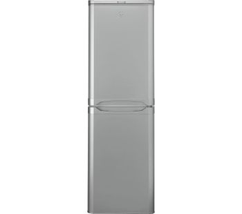 INDESIT IBD5517SUK 50/50 Fridge Freezer - Silver, Silver