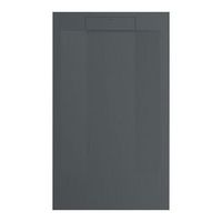 plato de ducha pizarra suez antracita  70x110 cm
