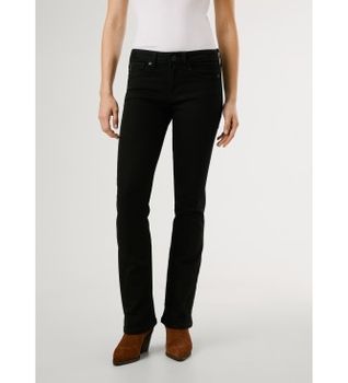 Pepe Jeans para mujer. PL20473259CA Jeans Bootcut Piccadilly negro (29/30), Casual, Algodón, Denim
