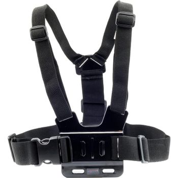 Arnés de Pecho Ajustable Deluxe FGNS para cámaras de acción,