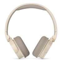 philips tah3209bg auriculares on-ear ligeros bluetooth con aislamiento pasivo del ruido - 55 horas de reproduccion sonido natural llamadas nitidas graves dinamicos 2 horas de carga usb-c - beige