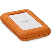 LaCie Rugged Secure disco duro externo 2000 GB Naranja, Blanco