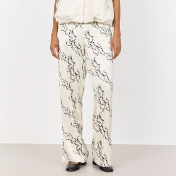 Leveté Room Kennedy Floral-Print Woven Trousers - S / 36