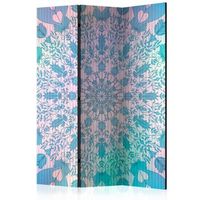 biombo - girly mandala blue 135x172 cm