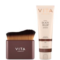 vita liberata body blur  body tanning brush bundle various shades - dark