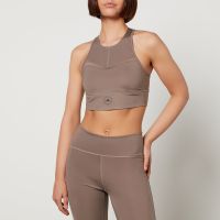 adidas by stella mccartney asmc stretch-jersey crop top - l