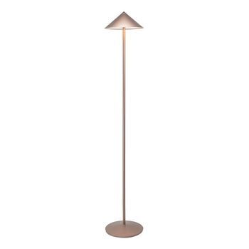Lámpara De Pie Led Recargable Zafferano Pina Xxl - 6 W, Ip65, Regulador Táctil, Cabezal Magnético, Diseño Moderno Para Interior Y Exterior - Bronce