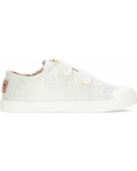de PABLOSKY ZAPATILLAS DE LONA BAREFOOT 980050 BLANCOPLATA