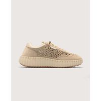 koala bay zapatillas baskets en cuir perfore dorees - sienna para mujer