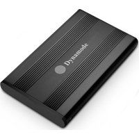 dynamode usb3-hd25s-bn usb 30 25 sata hard drive enclosure - black black