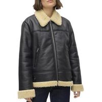 vero moda cazadora de cuero kay para mujer