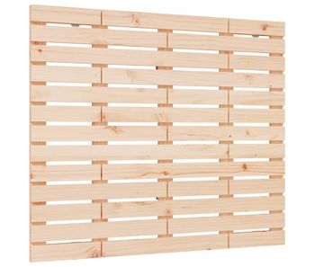 Cabecero cama - mueble cabecero de pared madera maciza de pino 146x3x91,5 cm