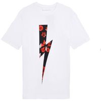 neil barrett camiseta t-shirt bjt513a white para hombre