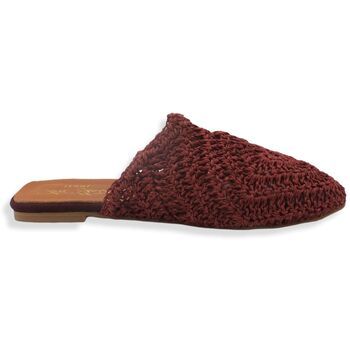 Ton Gout Sandalias Sabot Donna Bamboo Bordeaux ALICE para mujer