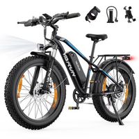 bicicleta electrica de montana varun m26-2 plus 48 v 15 ah 720 wh neumaticos anchos 40 color negro